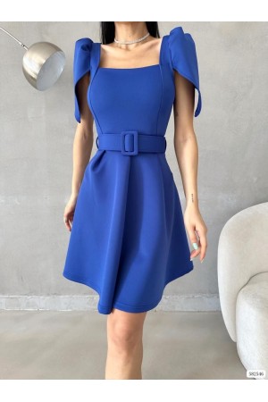 171421 TOPTAN SİYAH ELBİSE