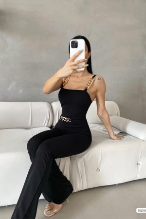 171435 black OVERALLS