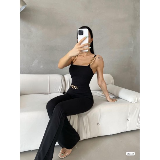 171435 black OVERALLS