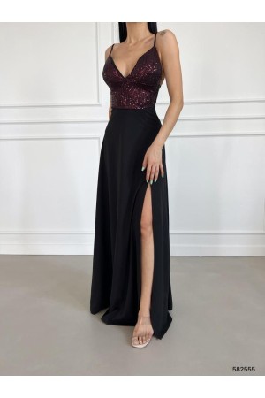 171441 TOPTAN BORDO ABİYE