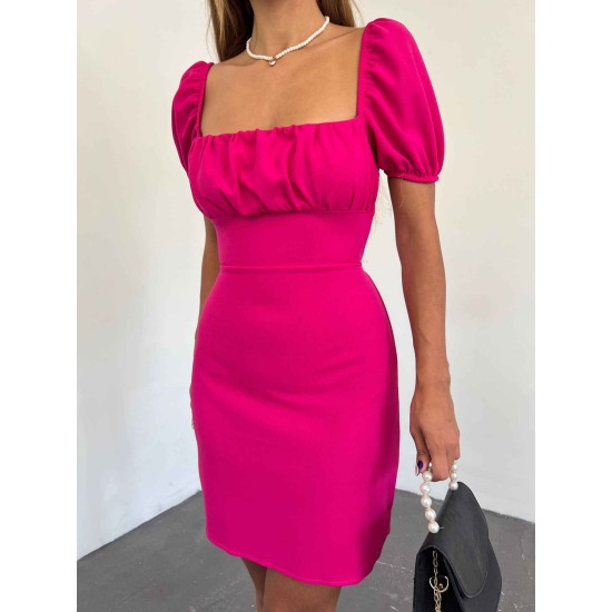 171528 fuchsia DRESS