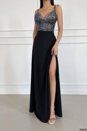 172160 black Evening dress