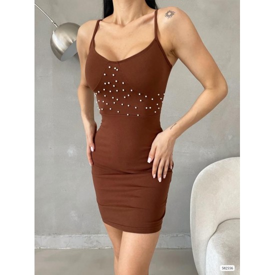 172168 TOPTAN KAHVE ELBİSE