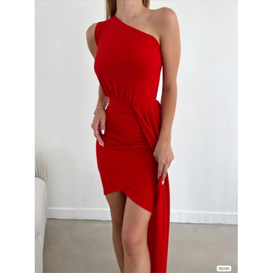 172316 red DRESS