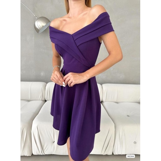 172508 TOPTAN MOR ELBİSE