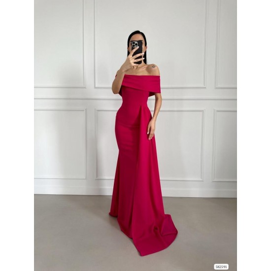172624 fuchsia Evening dress