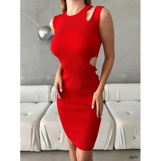 172815 red DRESS