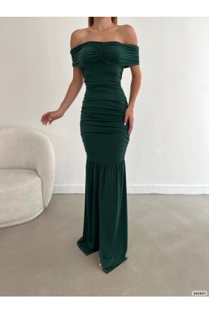 173005 TOPTAN ZÜMRÜT YEŞİL ABİYE