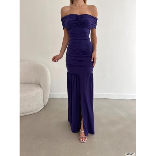173007 purple Evening dress