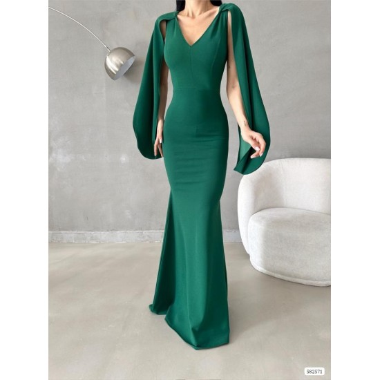 173017 Emerald Green Evening dress