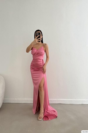 173033 pink Evening dress
