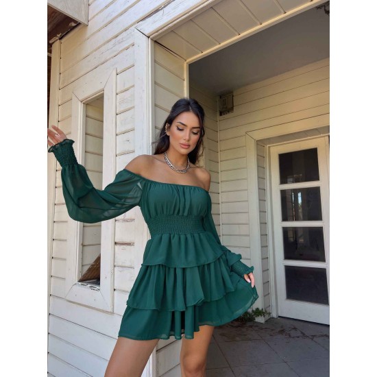 173136 Emerald Green DRESS