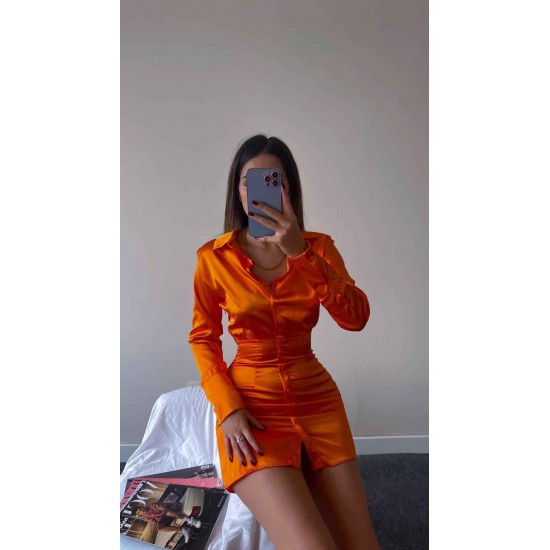 173147 TOPTAN TURUNCU ABİYE