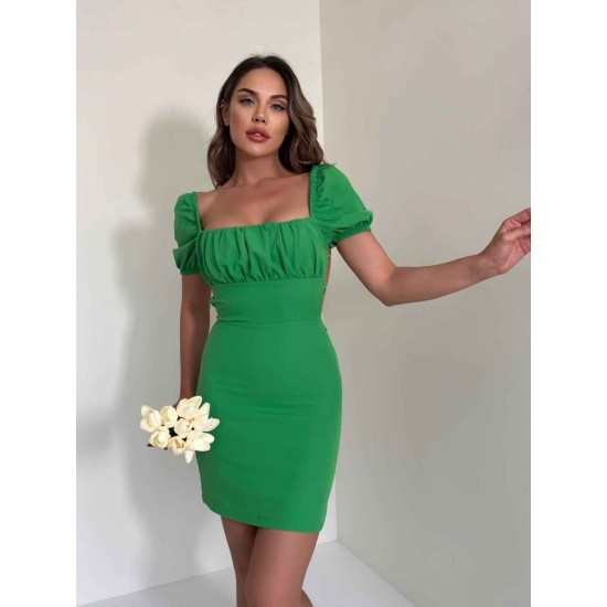 174291 GREEN DRESS