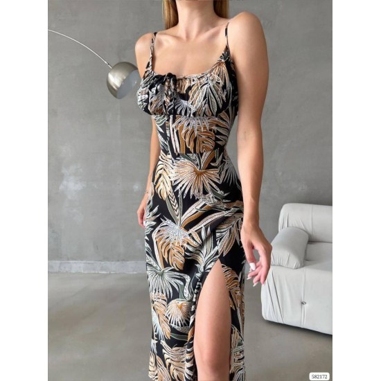 174417 patterned DRESS