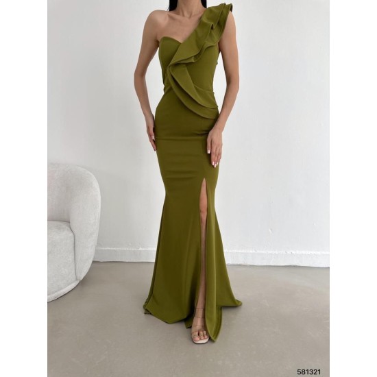 174437 GREEN DRESS