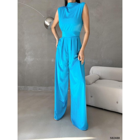 174444 turquoise OVERALLS
