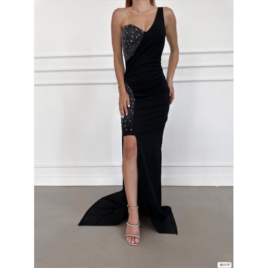 174743 TOPTAN SİYAH ABİYE