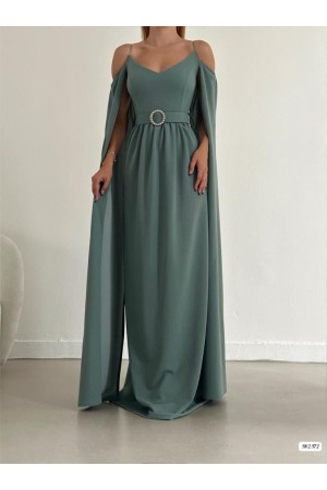 174752 TOPTAN MİNT ELBİSE