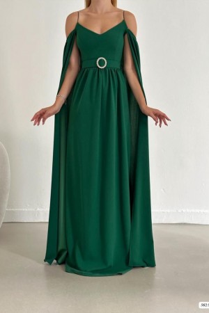 174754 GREEN DRESS
