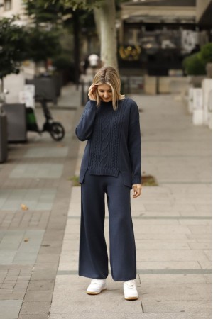 174783 TOPTAN LACİVERT PANTOLON TAKIM
