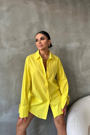 175122 TOPTAN SARI GÖMLEK