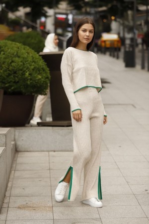 175182 TOPTAN BEJ PANTOLON TAKIM