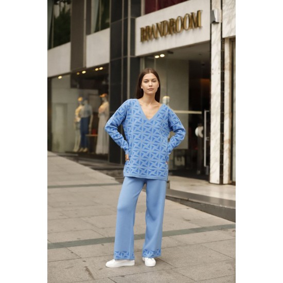 175191 TOPTAN DESENLİ PANTOLON TAKIM