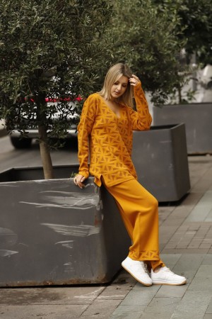 175192 TOPTAN DESENLİ PANTOLON TAKIM