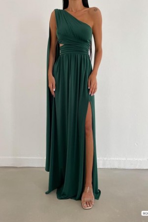 175666 Emerald Green Evening dress