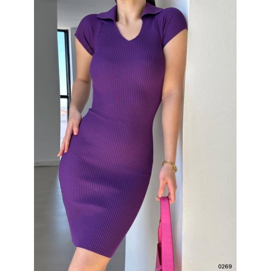 175667 purple DRESS