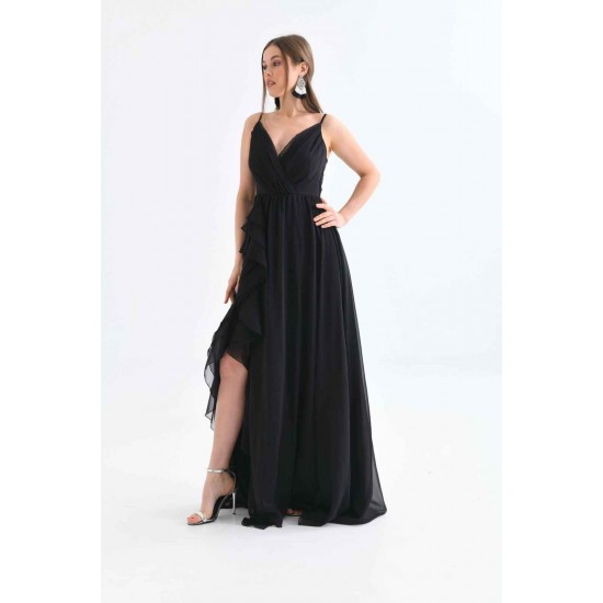 175697 black Evening dress