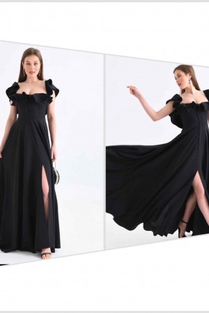 175710 black Evening dress