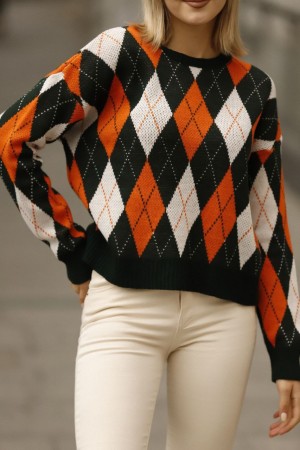 175734 TOPTAN DESENLİ KAZAK