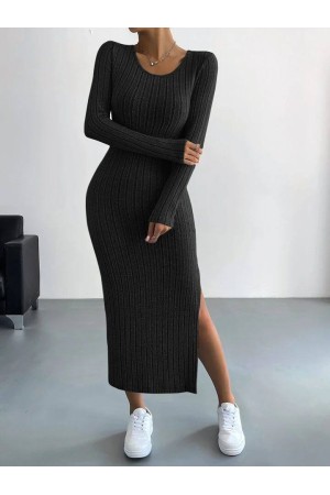 175761 TOPTAN SİYAH ELBİSE