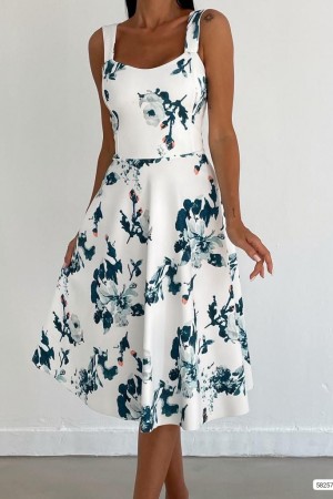 175799 floral pattern DRESS