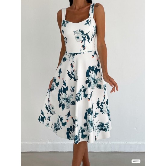 175799 floral pattern DRESS