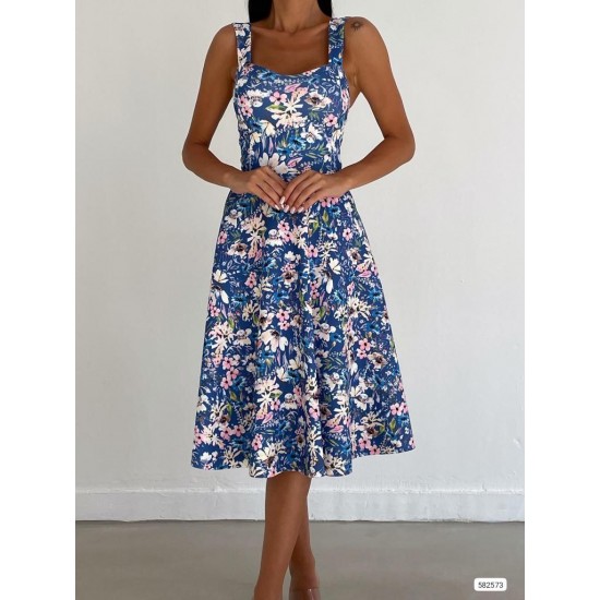 175804 floral pattern DRESS