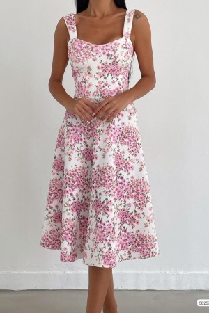 175805 floral pattern DRESS