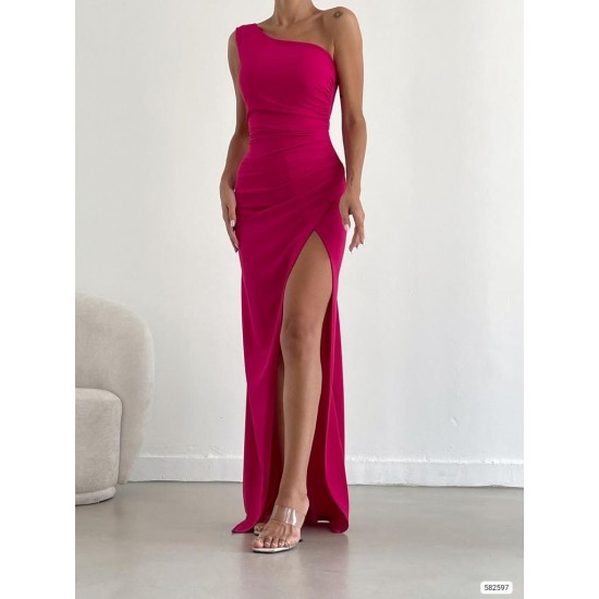 175806 pink Evening dress