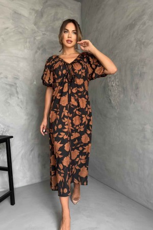 175981 patterned DRESS