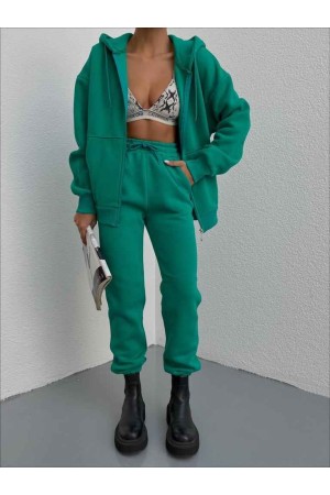 175989 TOPTAN YEŞİL EŞOFMAN TAKIM