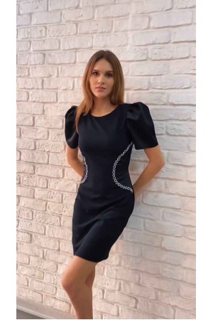 176130 TOPTAN SİYAH ABİYE