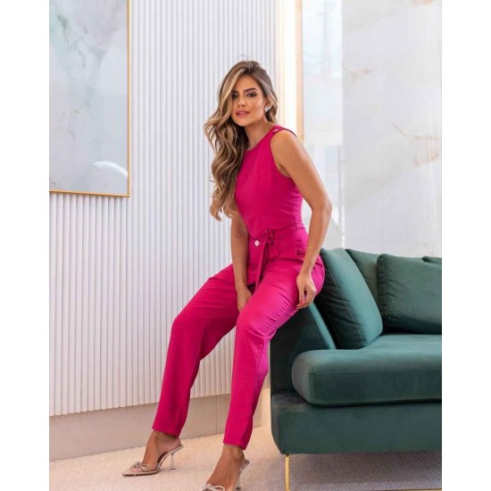176145 fuchsia Pants suit