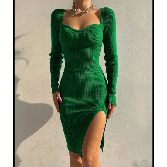 176454 GREEN DRESS