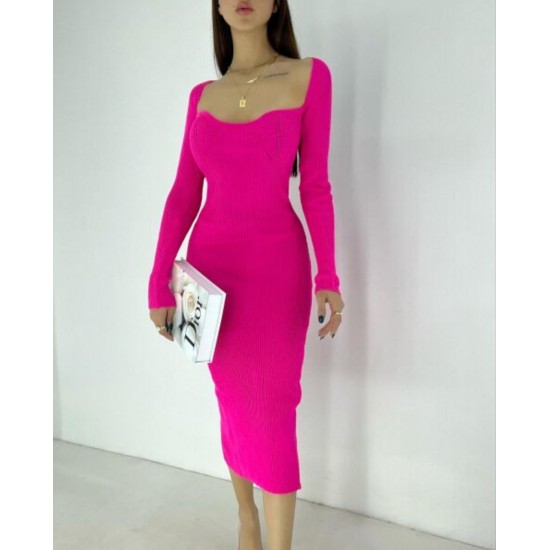 176456 fuchsia DRESS