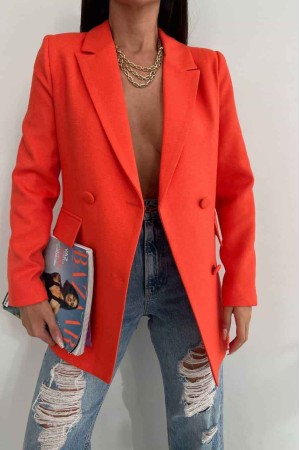 177224 TOPTAN TURUNCU CEKET