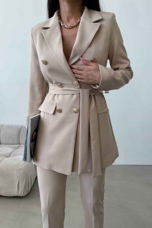 177243 TOPTAN BEJ PANTOLON TAKIM