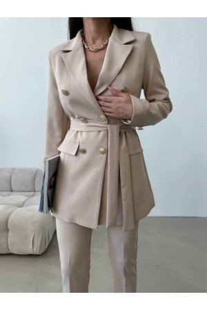 177243 TOPTAN BEJ PANTOLON TAKIM