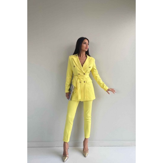 177244 TOPTAN SARI PANTOLON TAKIM